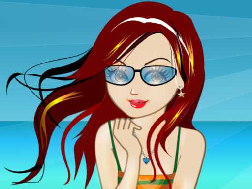 Beach Girl Dressup